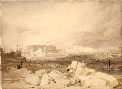 St. Katherines Dock, London von Clarkson Frederick Stanfield